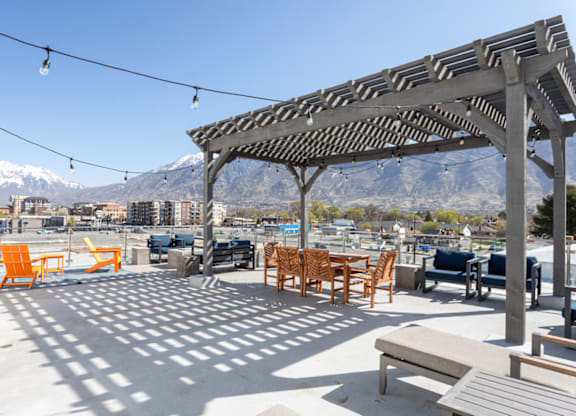 Patio with Pergola at 400 Element, Utah, 84601
