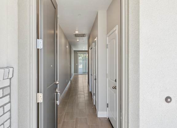 A Long Hallway at Montessa Apartments, Vacaville, CA, 95687