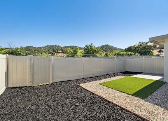 Backyard at Montessa Apartments, Vacaville, CA