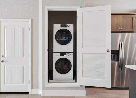 Washer and Dryer at Montessa Apartments, Vacaville, California