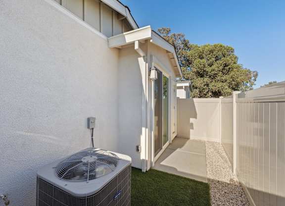 Air Conditioning Unit is on the Outside a House at Montessa Apartments, Vacaville
