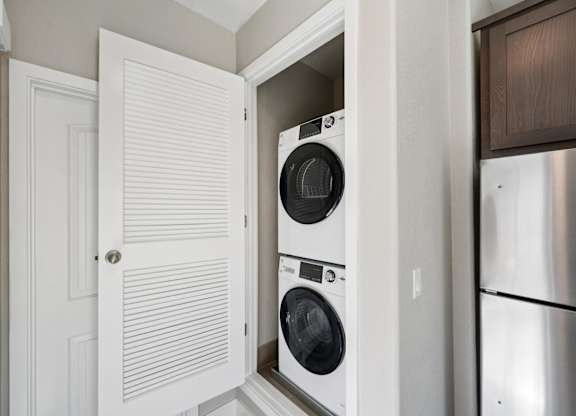 Laundry at Montessa Apartments, Vacaville, California
