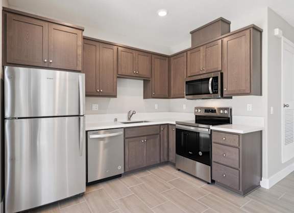 Fully Equipped Kitchen at Montessa Apartments, Vacaville, CA, 95687