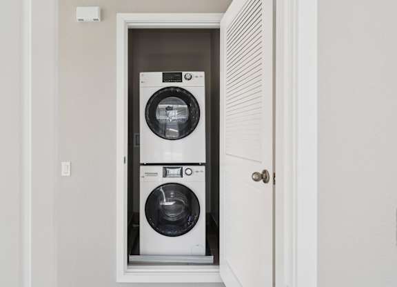 Front-loading Washing Machine at Montessa Apartments, California