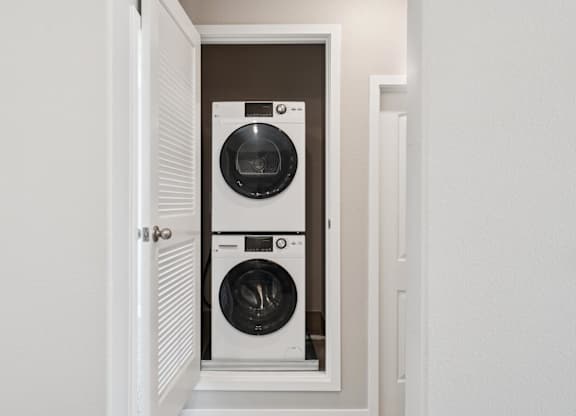 Laundry Cabinet at Montessa Apartments, Vacaville, 95687