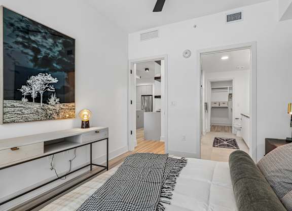 Large bedrooms accommodate king size furniture