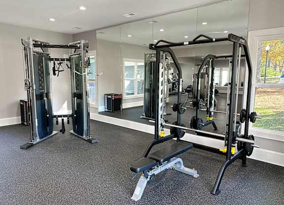 Professional fitness studio