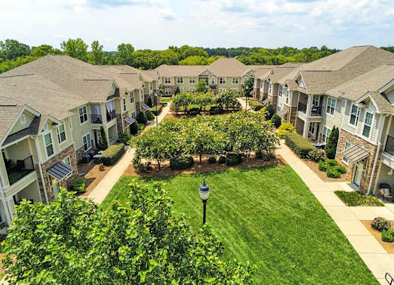 Legacy Concord's walk-up units with private entryways