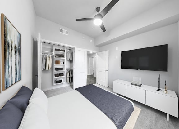 3-bedroom townhome third bedroom