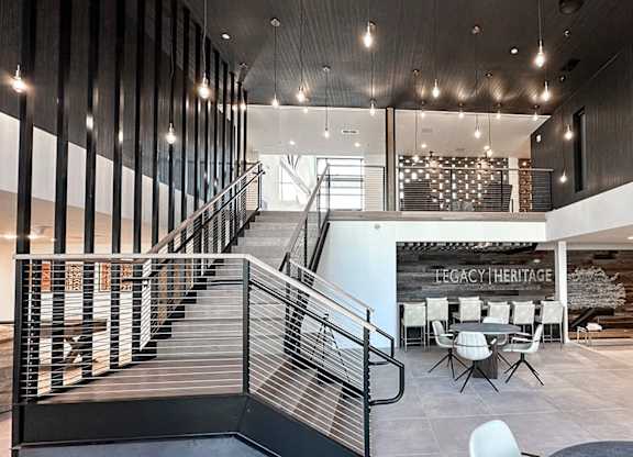Multi-story clubhouse and gaming lounge