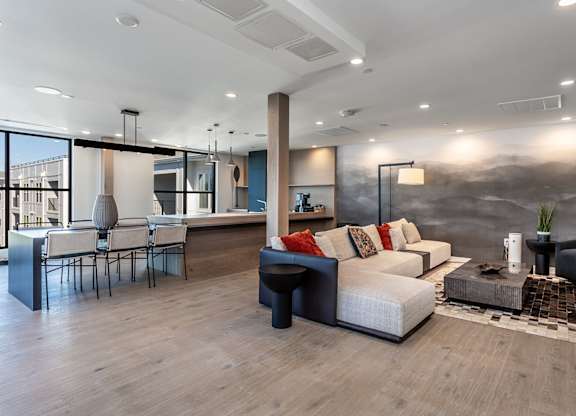 Skydeck with kitchen, fireplace, sundeck, lounge area and TVs