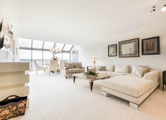 Spacious living area