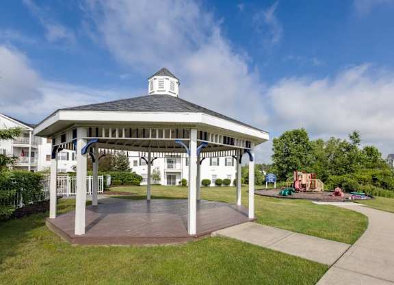 Gazebo and playground