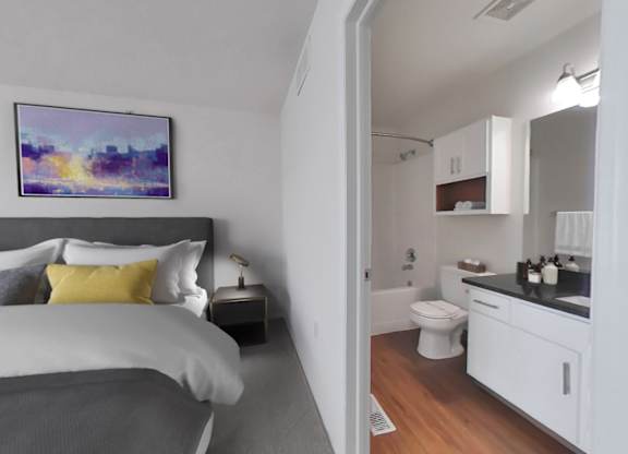 Bedroom and bath