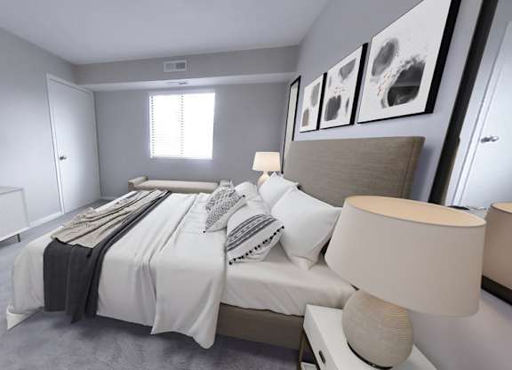 Spacious bedrooms