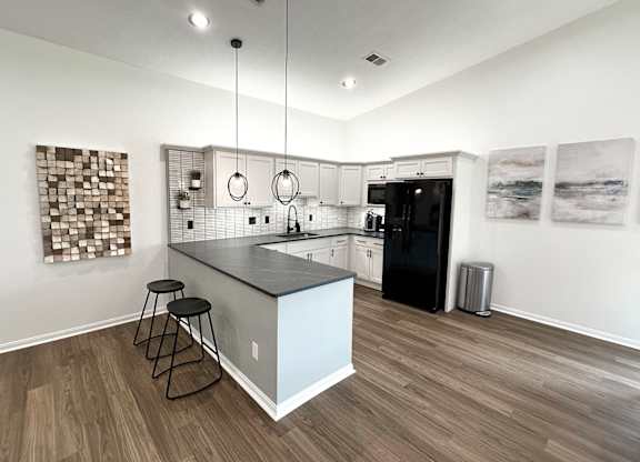 Clubhouse with kitchen