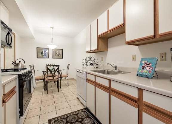 Townhomes with fully-equipped kitchens