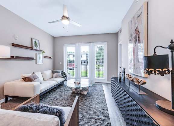 Massive living rooms with a lot natural lighting
