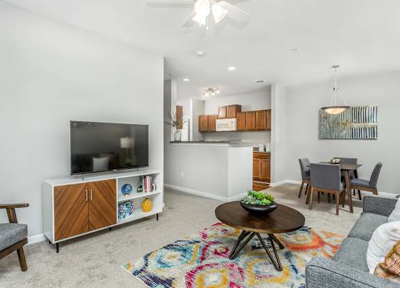Open concept floor plans