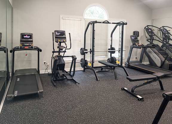 Professional fitness studio with Pilates/yoga zone and Precor equipment