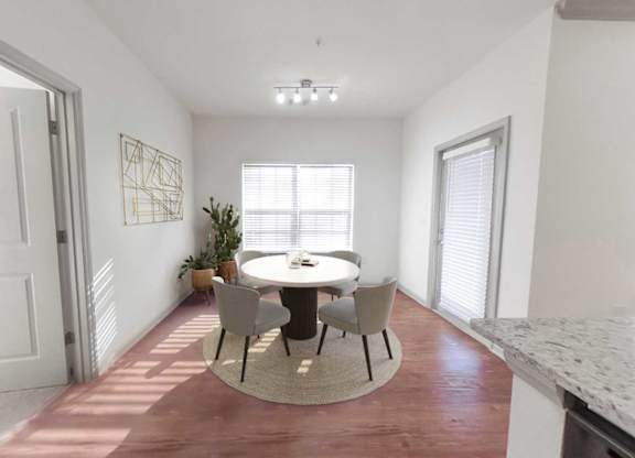 Spacious dining areas