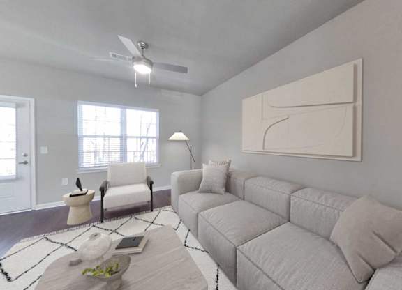 Spacious living areas