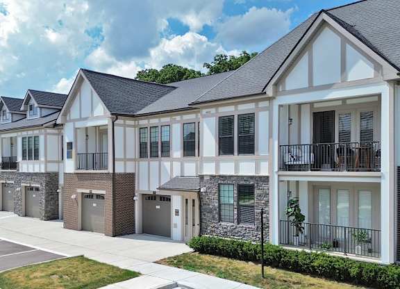 Garages available with interior hallway access