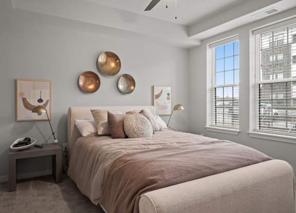 Spacious bedroom