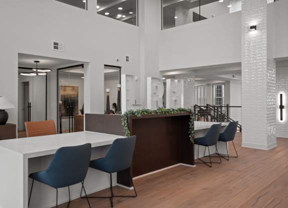 Leasing office & clubhouse