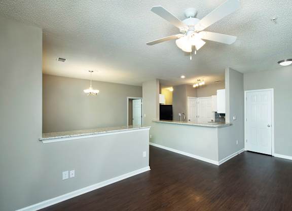 Renovated suites available with hardwood-inspired flooring and granite countertops (Signature)