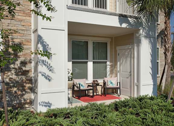 Patios and balconies with storage