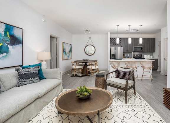 Open concept floor plans