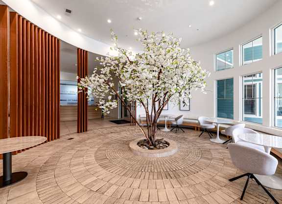 Clubhouse with lounge area