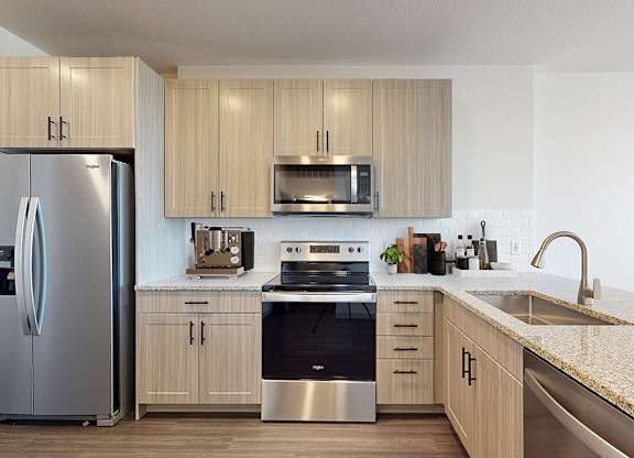 Stainless Steel Appliances at Railside at Wadsworth Station, Colorado, 80214