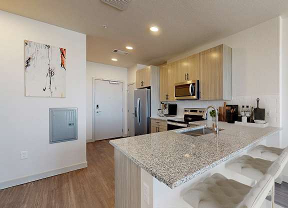 Gourmet Kitchen at Railside at Wadsworth Station, Lakewood, CO