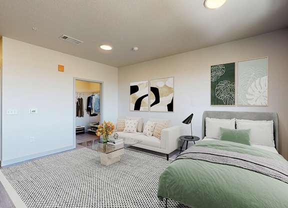 Bedroom at Railside at Wadsworth Station, Lakewood, CO