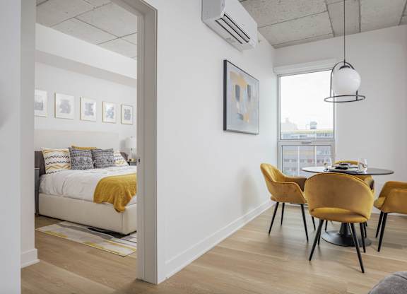 Master Bedroom at Lynk De la Savane Apartments, Montreal, QC, H4P 0E2