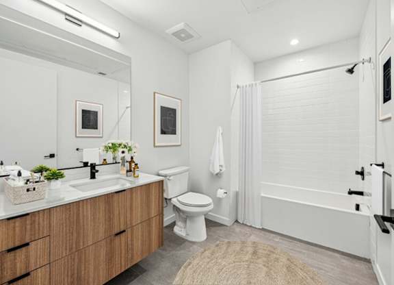 Bathroom at 701 Hudson, California