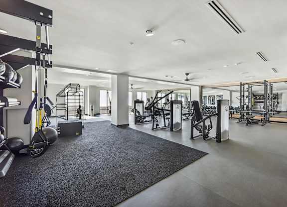 Gym at Bayview Apartments, Emeryville, 94608