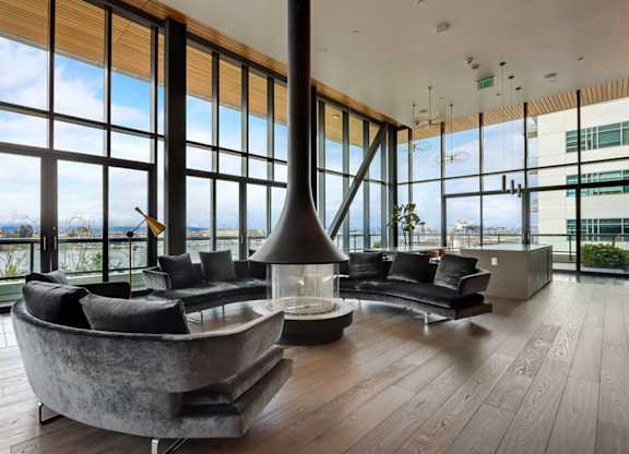 Lounge Area at Channel House, California, 94607
