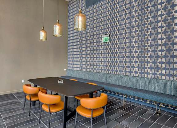 Dining Area at Channel House, Oakland, CA, 94607