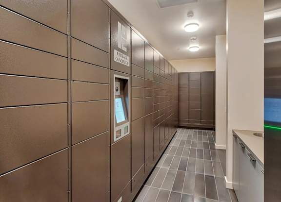 Package Locker at Channel House, Oakland, CA, 94607