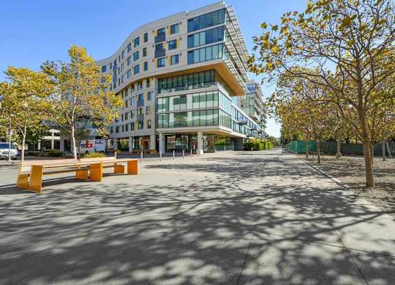 Outdoor Benches at Channel House, Oakland, 94607
