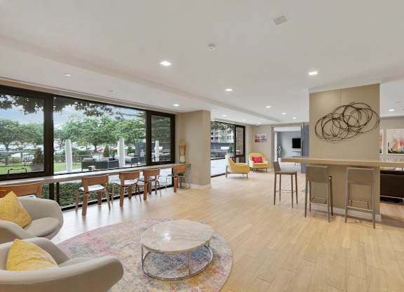 Clubroom at The Graham at Southern Towers, Alexandria, VA, 22311