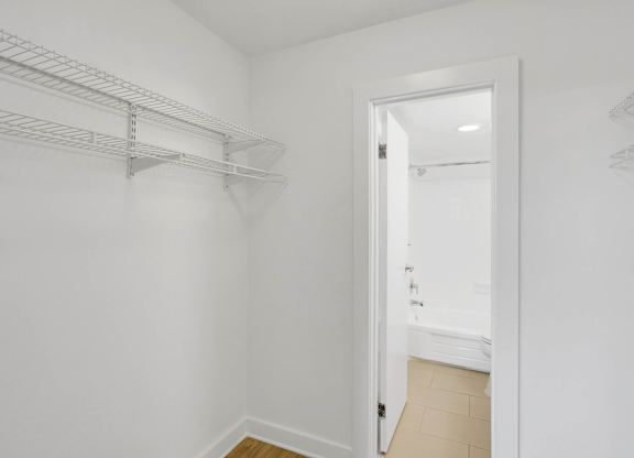 Closet at The Graham at Southern Towers, Alexandria, Virginia