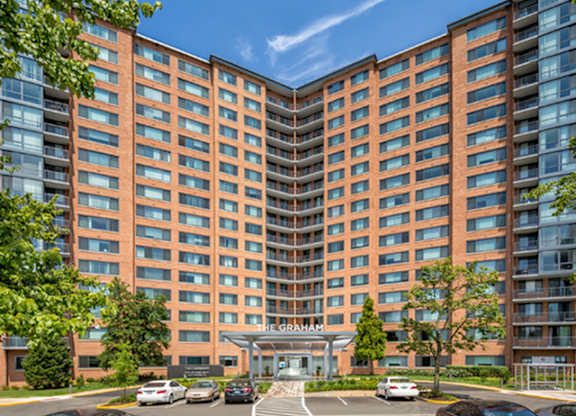Exterior view at The Graham at Southern Towers, Alexandria