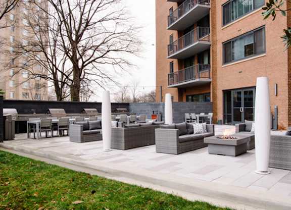 Barbecue at The Graham at Southern Towers, Alexandria, Virginia, 22311