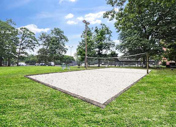 Volleyball Court at The Graham at Southern Towers, Alexandria, Virginia