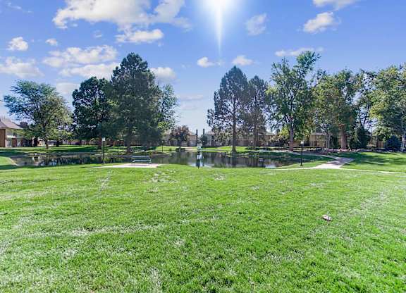 Green Landscape at The Lex At Lowry, Denver, Colorado