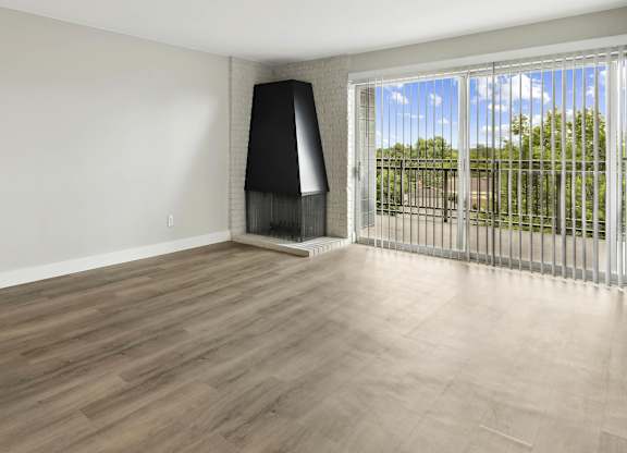 Unfurnished Living Area at The Lex At Lowry, Denver, CO, 80224